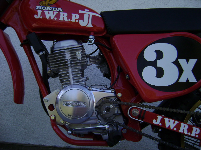 J.W.R.P XR75 Honda Motorcycle