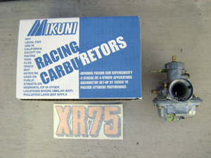XR75 Racer Carburetors